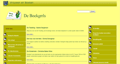 Desktop Screenshot of boekgrrls.nl