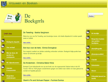 Tablet Screenshot of boekgrrls.nl